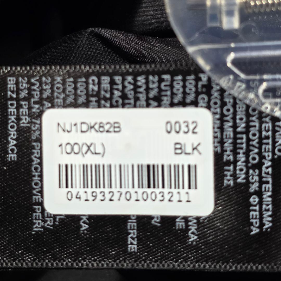 希少XL✨️ノースフェイス ファーダウンコート ロングダウンコート Aライン 黒