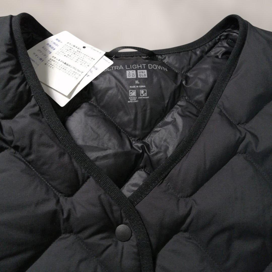 新品未使用ユニクロ　ウルトラライトダウンリラックスジャケット　XLブラック