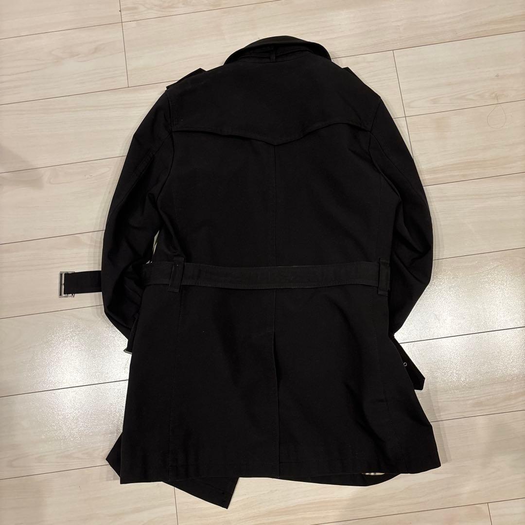 BURBERRY BLACK LABEL トレンチコート M ブラック　廃盤
