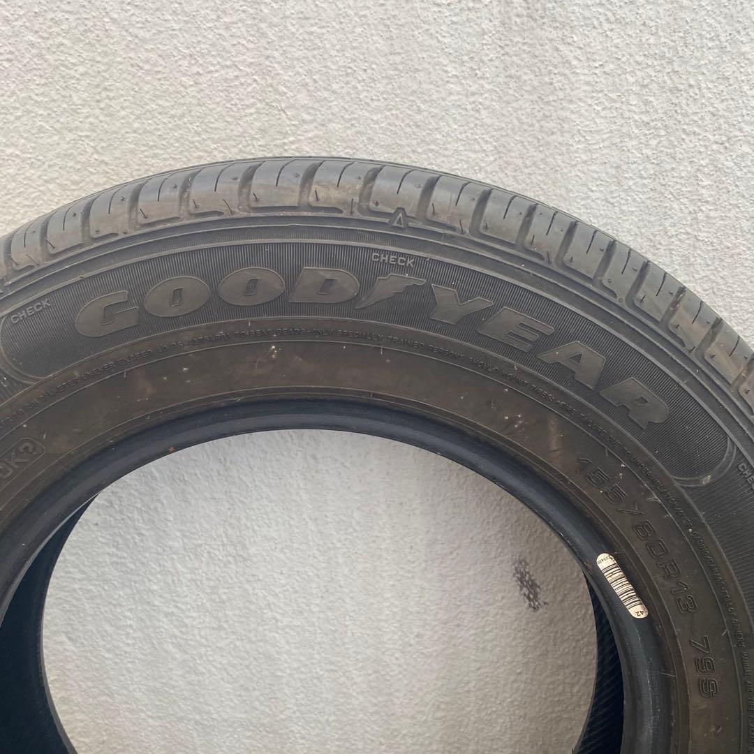 Goodyear GT Eco Stage 155/80R13 タイヤ4本セット
