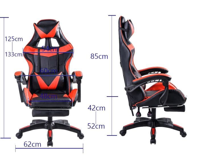 新品未使用 ゲーミングチェア 在宅ワーク 椅子 オフィス リクライニング