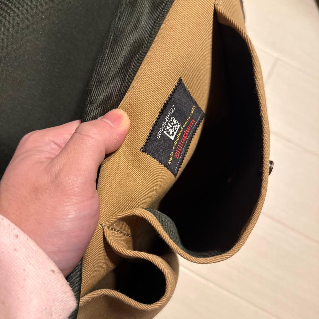 【美品】Billingham ビリンガム スタジオサッチェル ショルダーバッグ