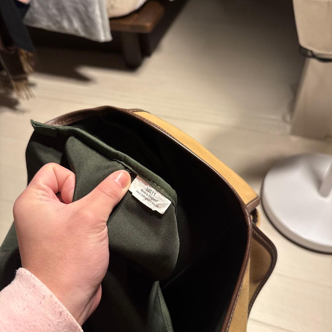 【美品】Billingham ビリンガム スタジオサッチェル ショルダーバッグ