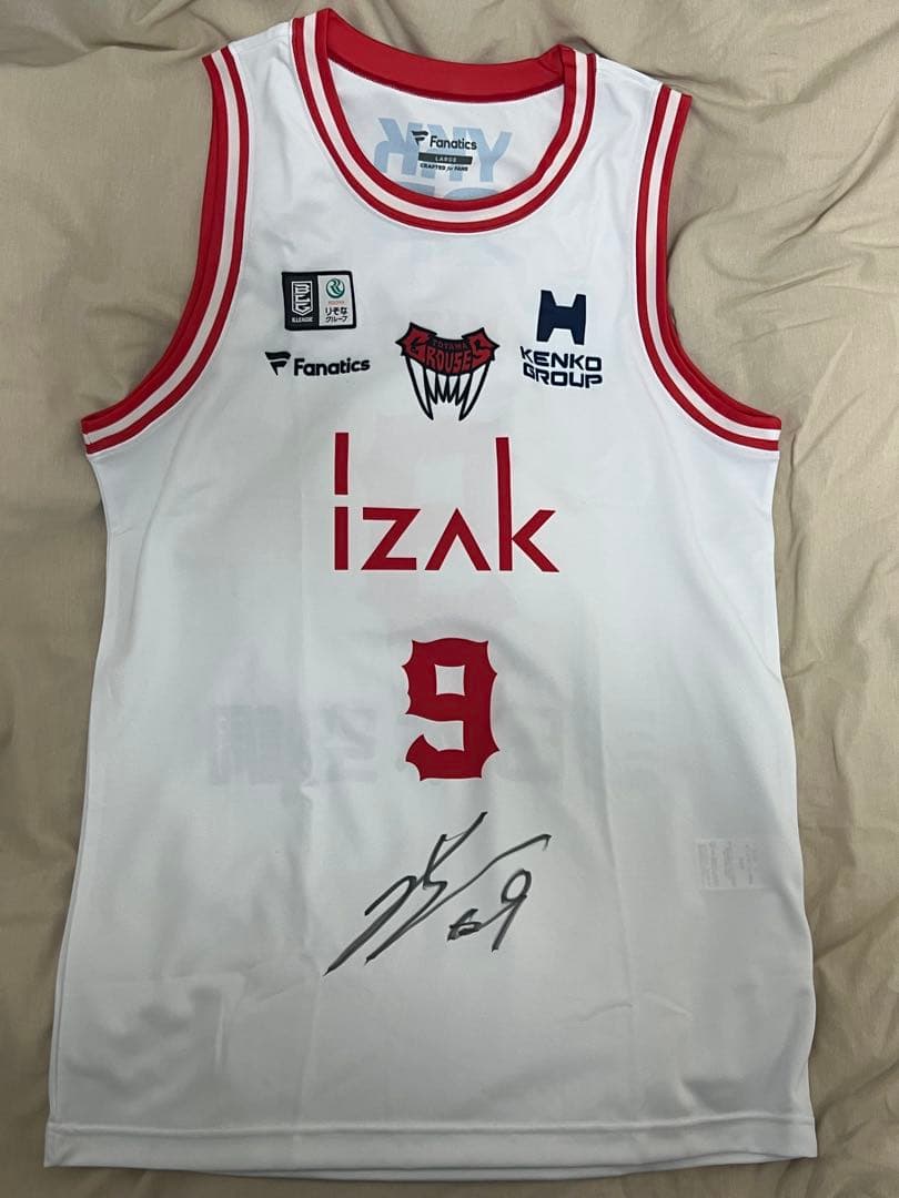 富山グラウジーズ　オーセンティックユニフォームサイン入り