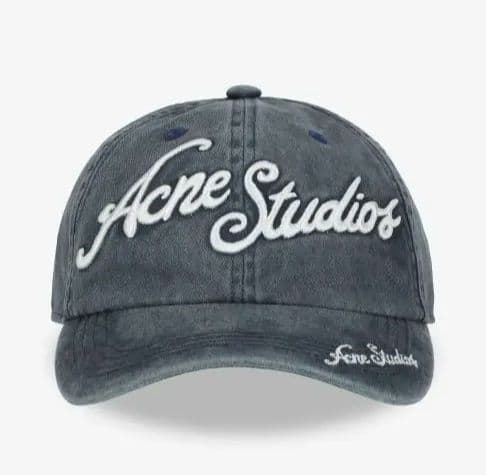 acne studios キャップ logo ball cap