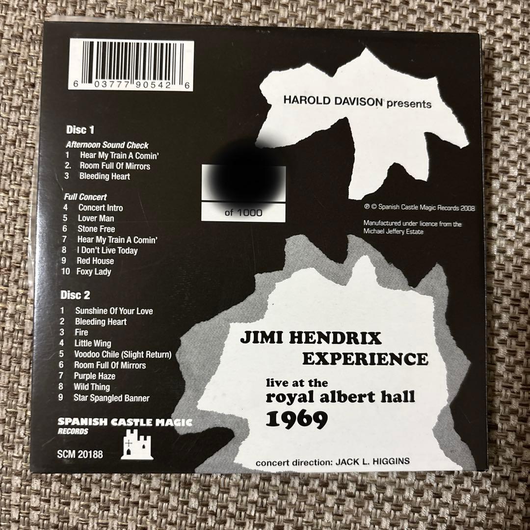 Jimi Hendrix / ロイヤル アルバートホール69