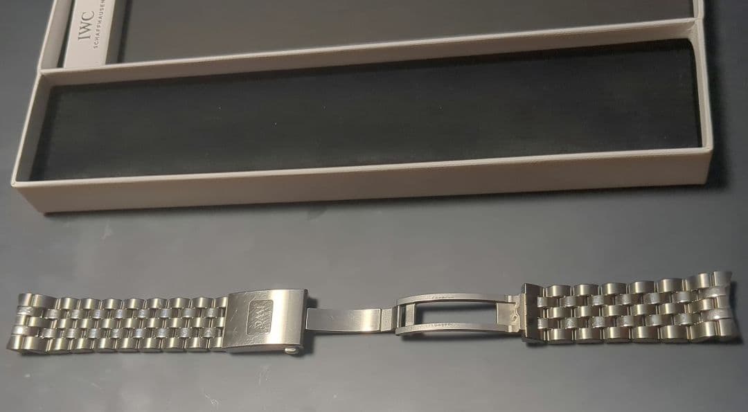 期間限定‼️IWC マークXX 純正ステンレススチール メタルブレスレット