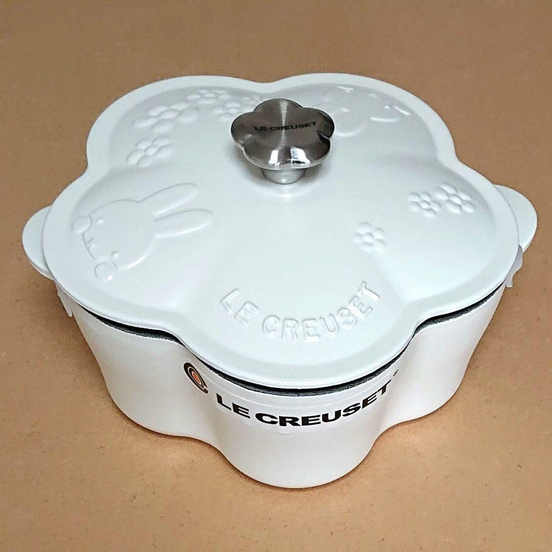 【新品】限定 LE CREUSET ミッフィーココット・フルール コットン