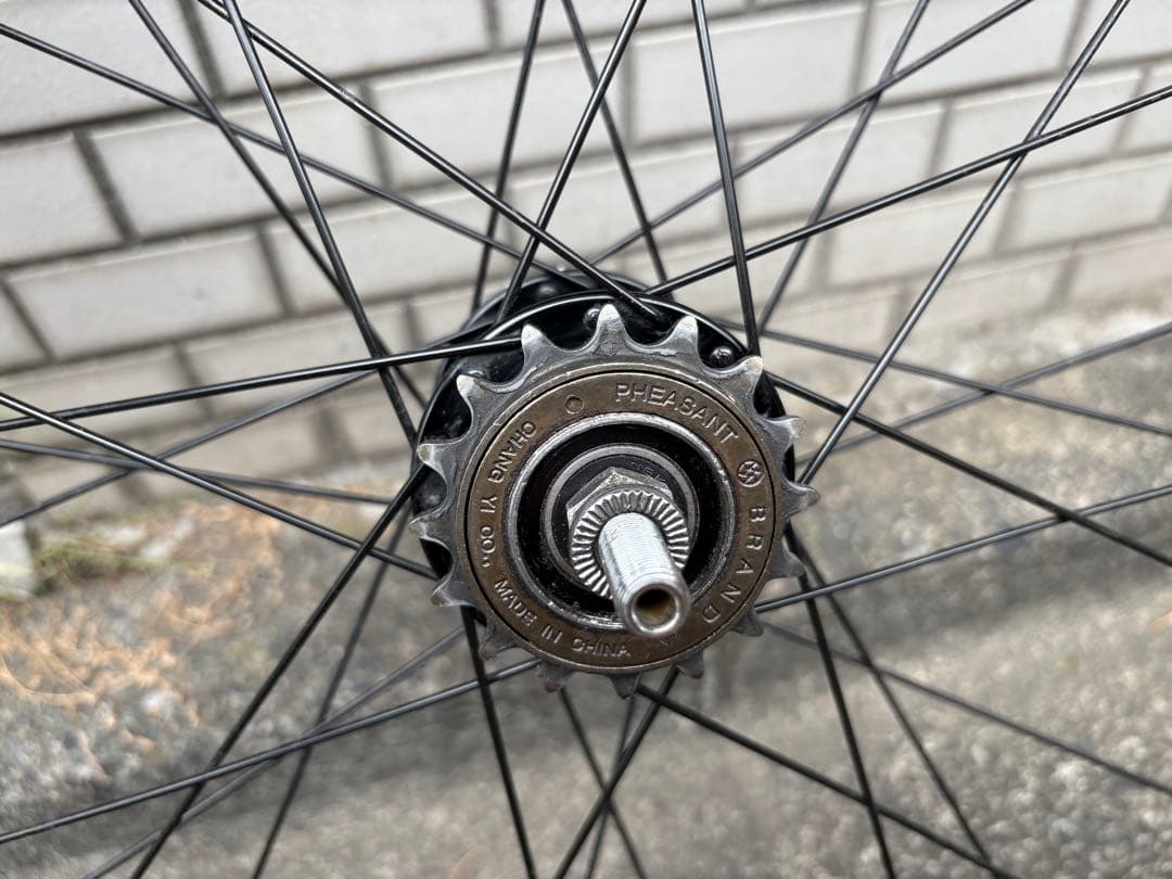 ピスト　ホイール　前後セット　700c