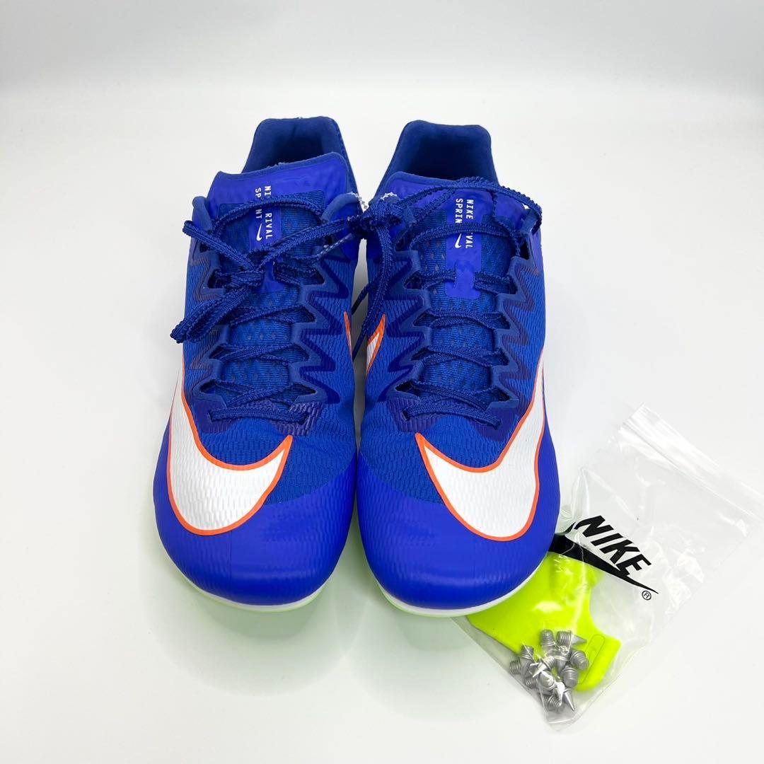 ☆新品☆Nike スパイクシューズ 青/白/オレンジ27.5cm