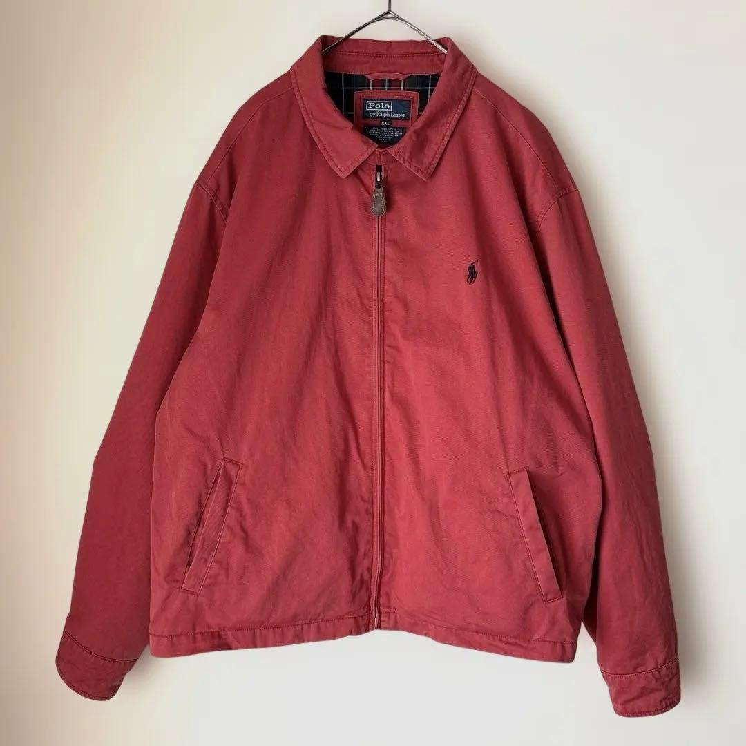 1/31本日限定値下げ！90s ラルフローレン スイングトップ 赤