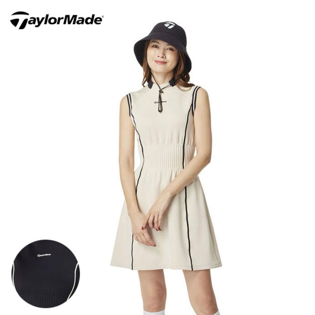TaylorMade レディース ゴルフ ワンピース M ベージュ