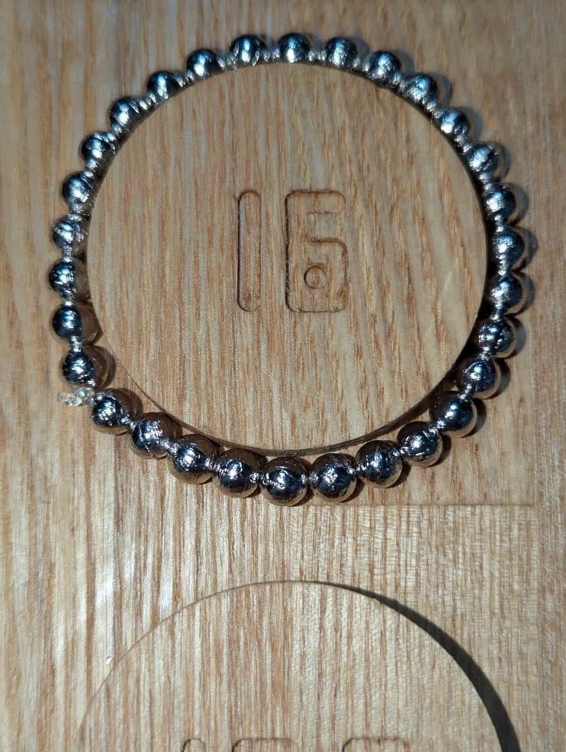 ギベオン　　天然石　隕石　ブレスレット