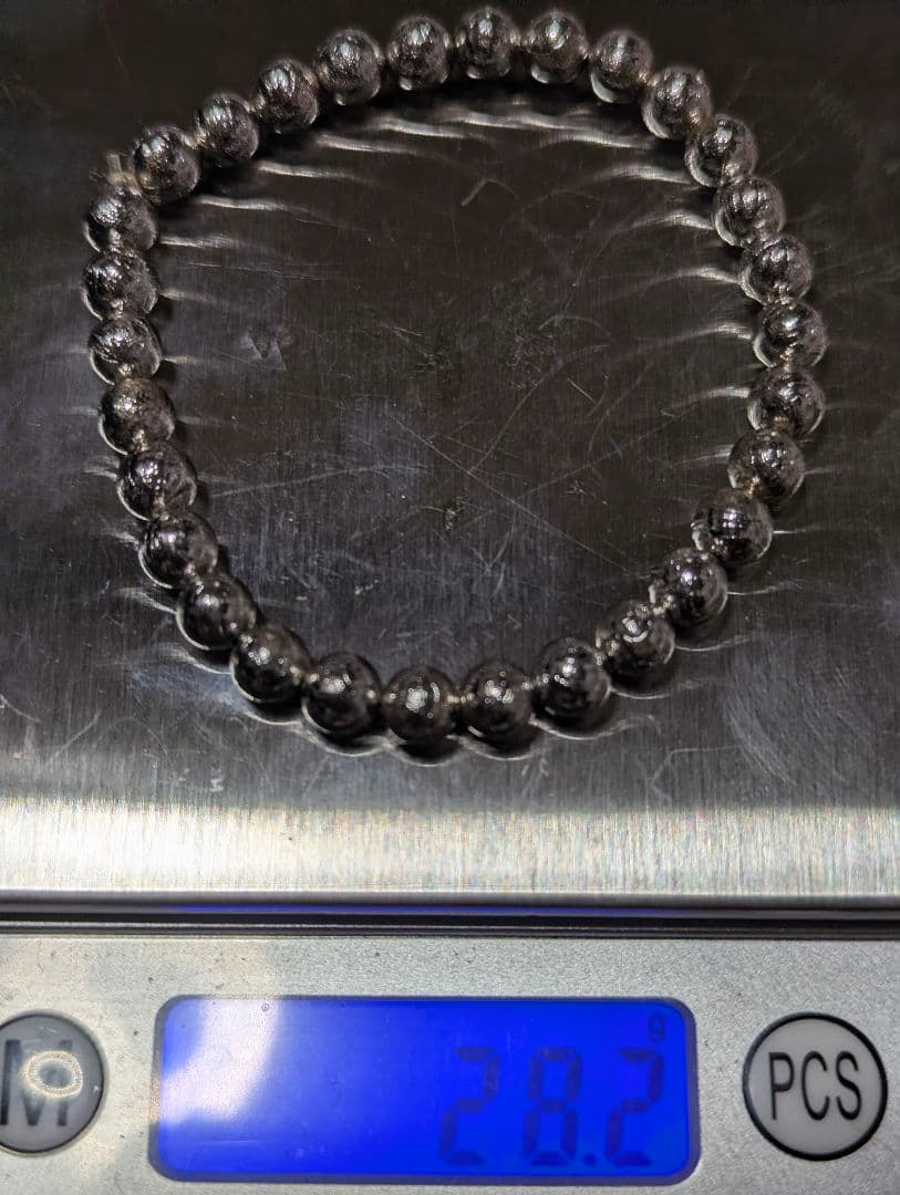 ギベオン　　天然石　隕石　ブレスレット