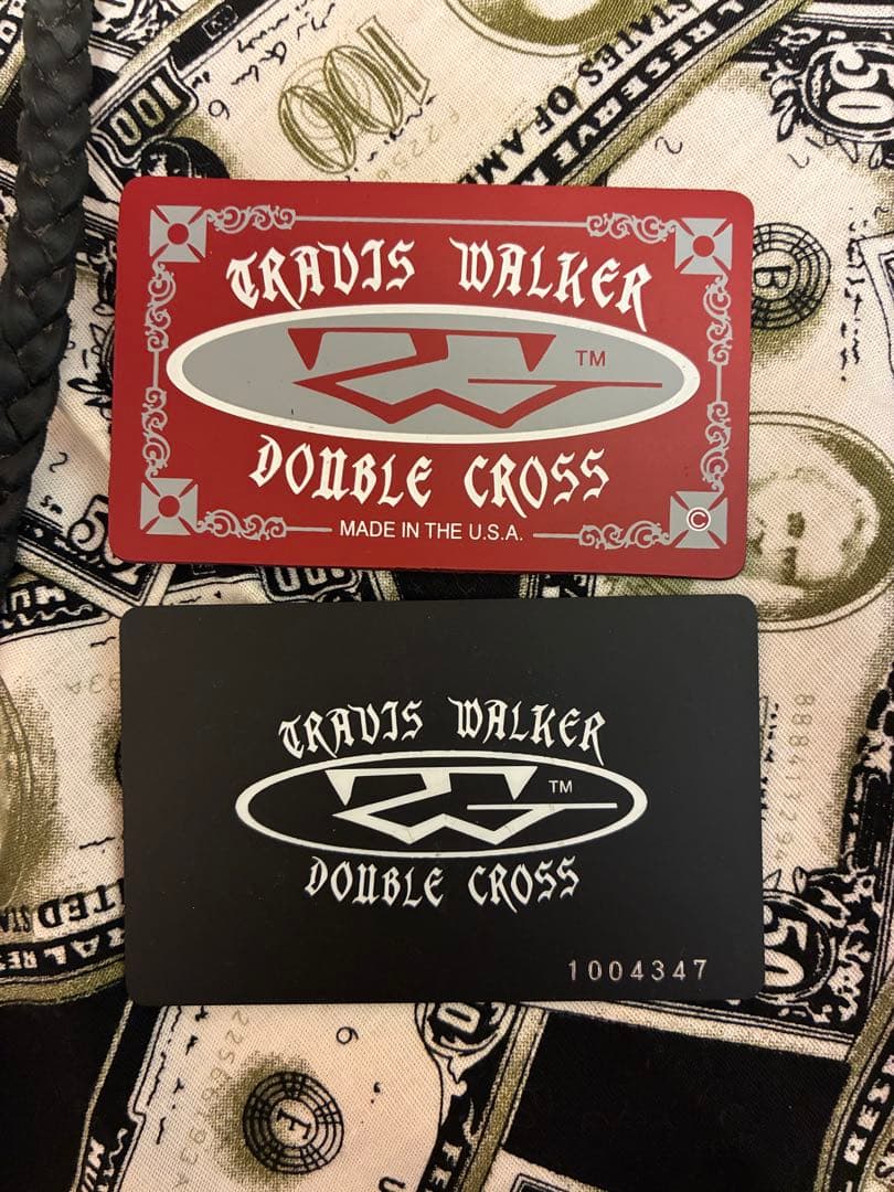 希少 TRAVIS WALKER　トラヴィスワーカー　ダブルクロス　ネックレス