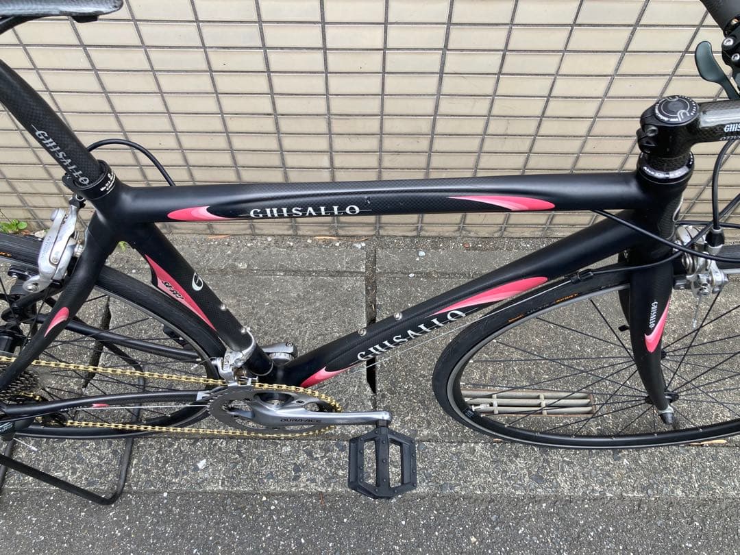 ギザロ GHISALLO SA-GC2 カーボンフレーム タイヤ&チェーン新品
