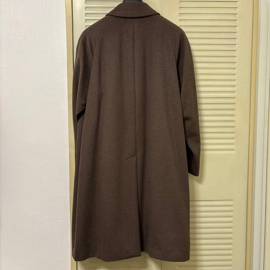 専用　BURBERRY カシミア、アンゴラ入りコートMサイズ　ブラウン