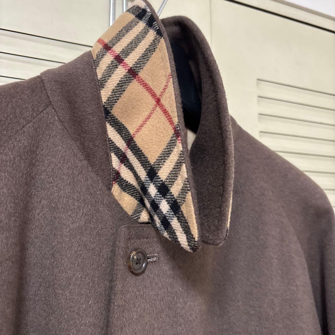 専用　BURBERRY カシミア、アンゴラ入りコートMサイズ　ブラウン