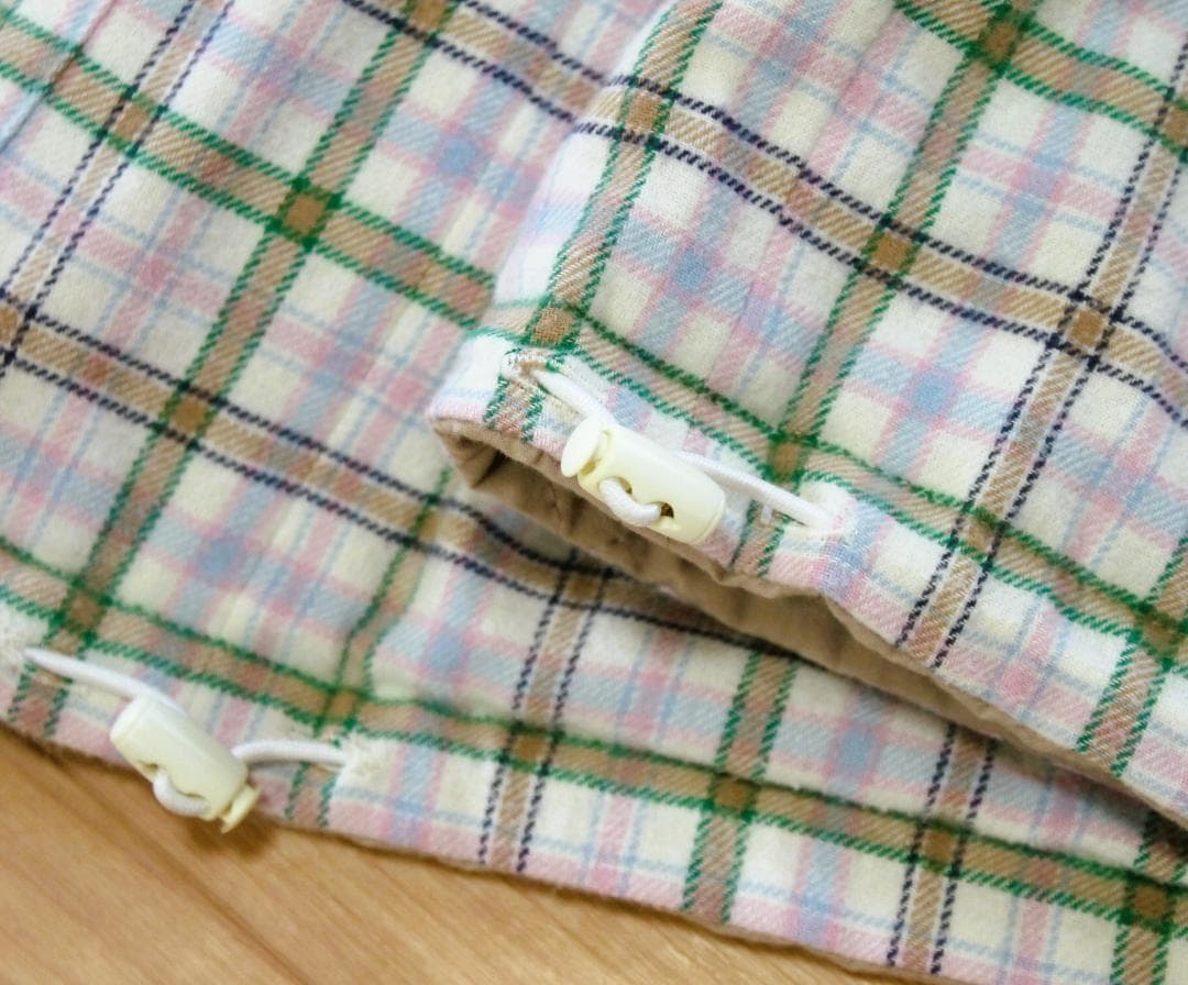 極美品/5万円』PAPAS パパス ベスト『リバーシブル中綿入りキルティング