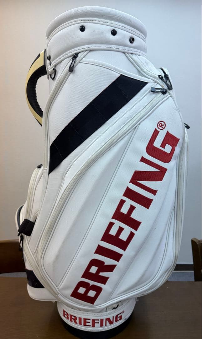 BRIEFING ゴルフバッグ・キャディバッグ ホワイト