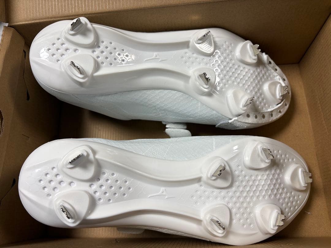 Mizuno ホワイト スパイクシューズ