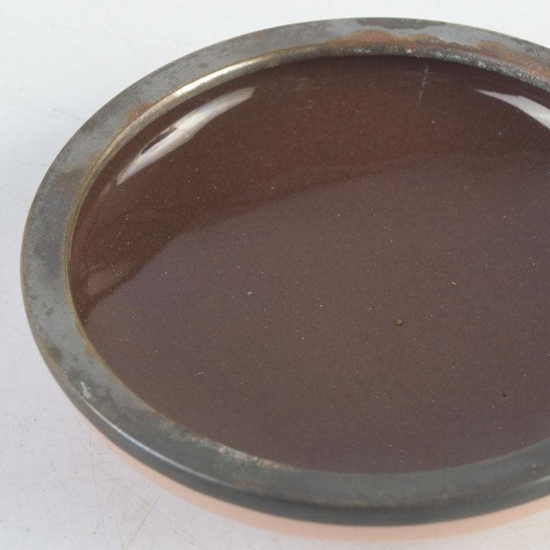 とんちゃん　安藤七宝焼　正倉院御物　双鳥文　香合　共布　共箱　V　9653