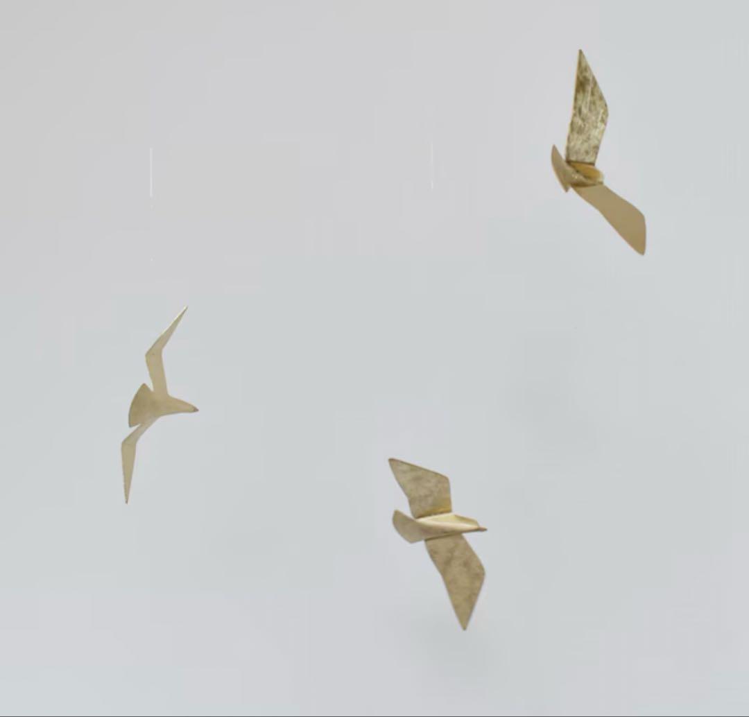 中根嶺さん　カモメのモビール　3種類セット