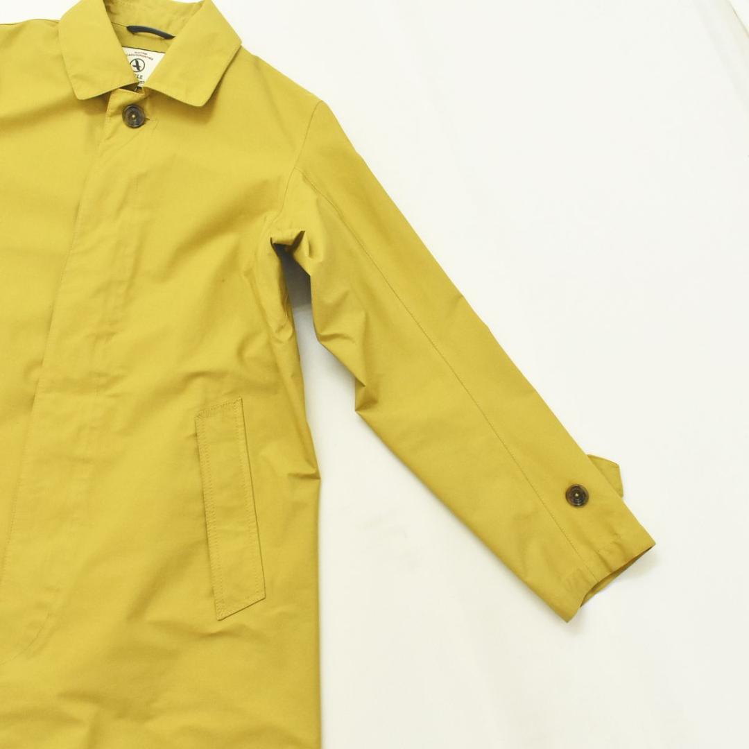 【プレートロゴ】 エーグル ゴアテックス スタンカラー レインコート M 黄色