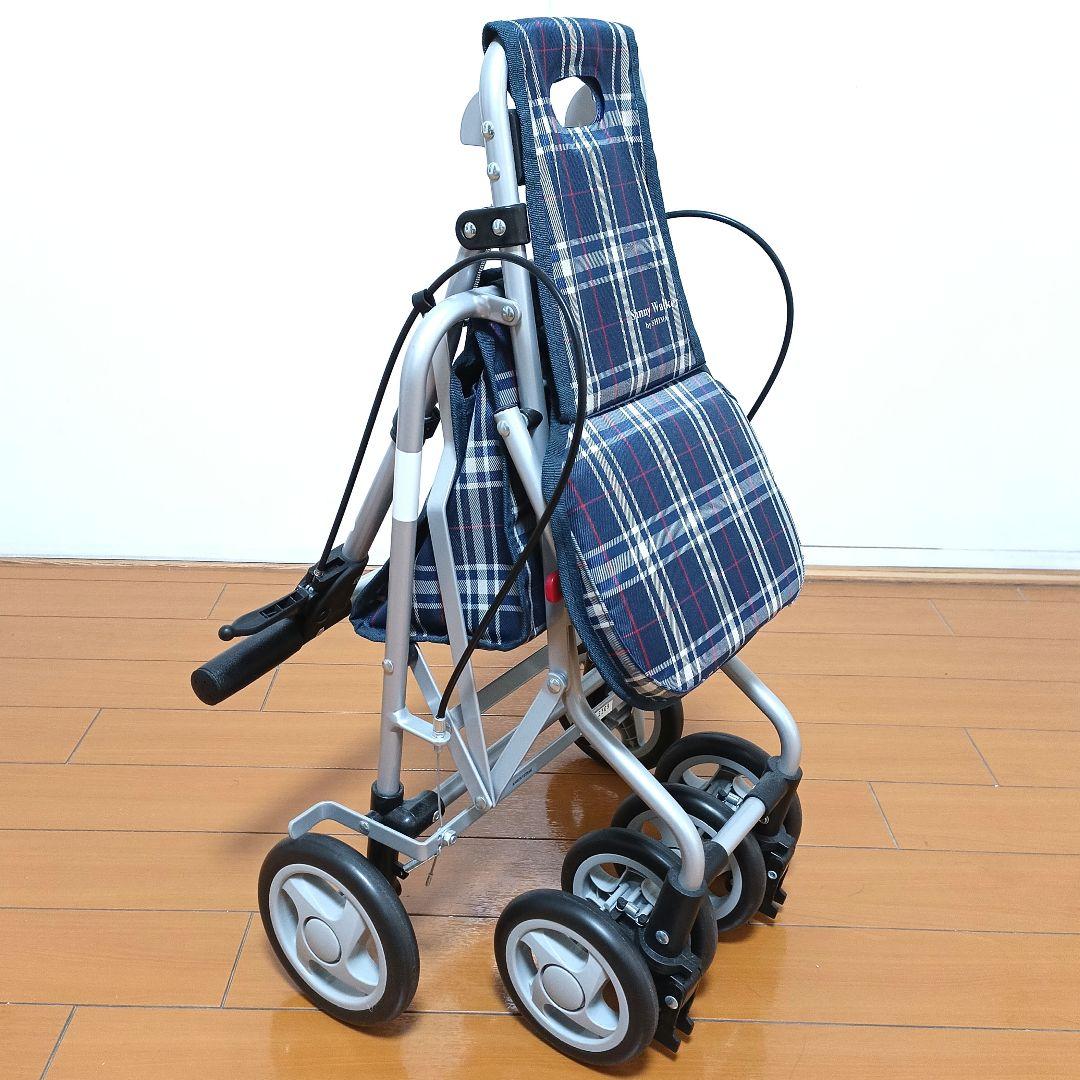 【新品・未使用】島製作所 サニーウォーカーAW-RB シルバーカー