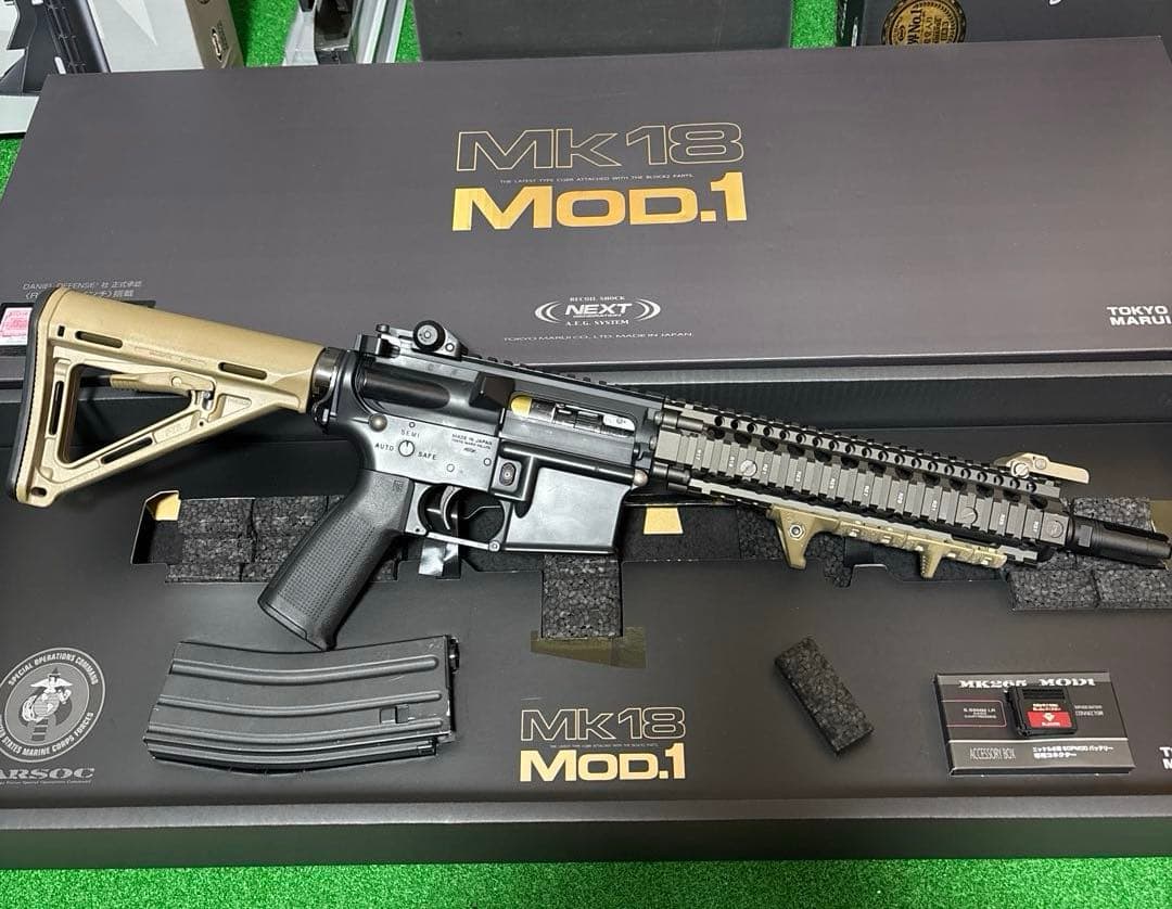 【カスタム品】Mk18 Mod1 次世代電動ガン 東京マルイ