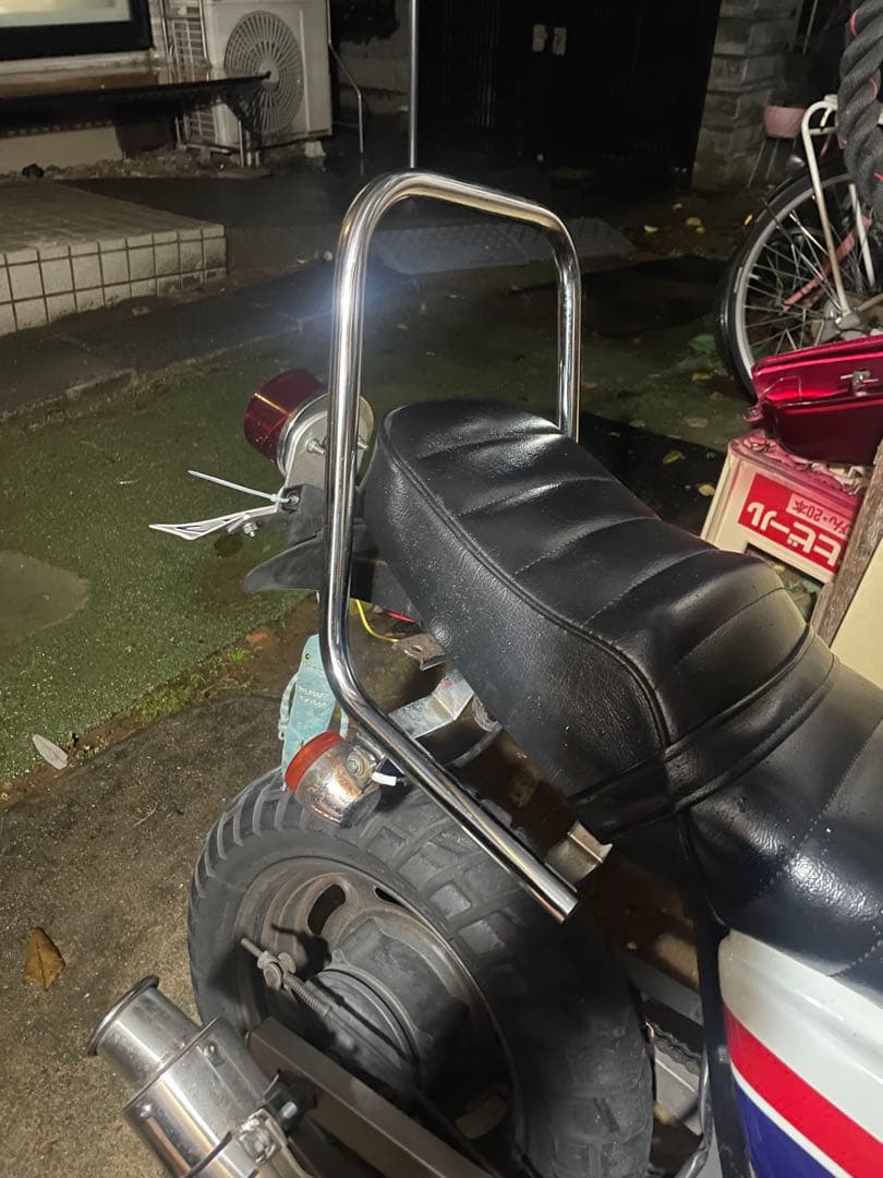 エイプ50 ロングタンデムバー ウィンカー付