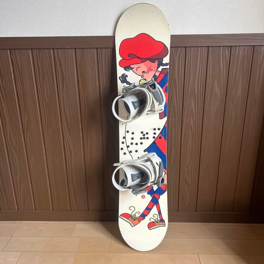 子供用キャラクターイラスト スノーボード