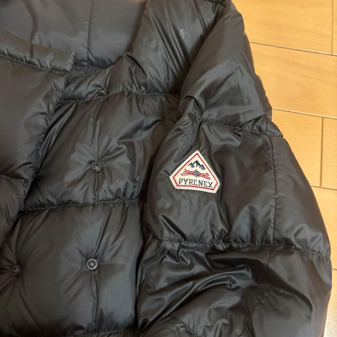 本日最終！PYRENEX ノーカラーライトダウンジャケット