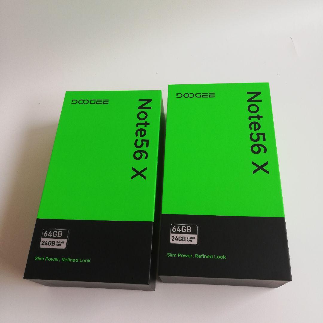 アンドロイドスマホ　DOOGEE Note56X セット　Android16