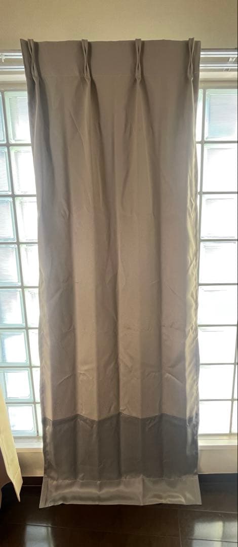 ２級遮光カーテン ツートンカラー巾510×丈1890 1枚