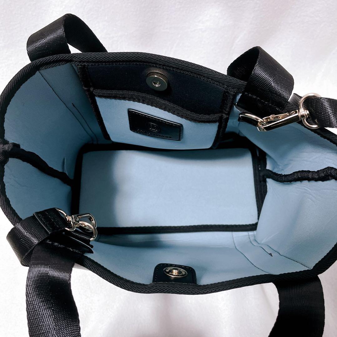 PAPILLONNER未使用 WETダブルポケットトート S ネオプレン グレー