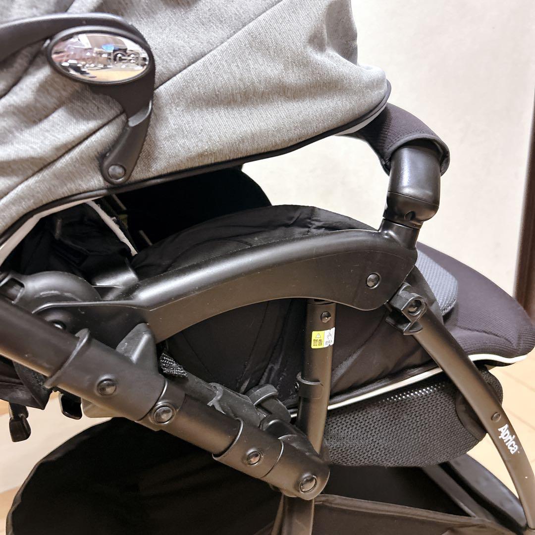 【美品】Aprica ラクーナ ビッテ レザーハンドル アカチャンホンポ限定
