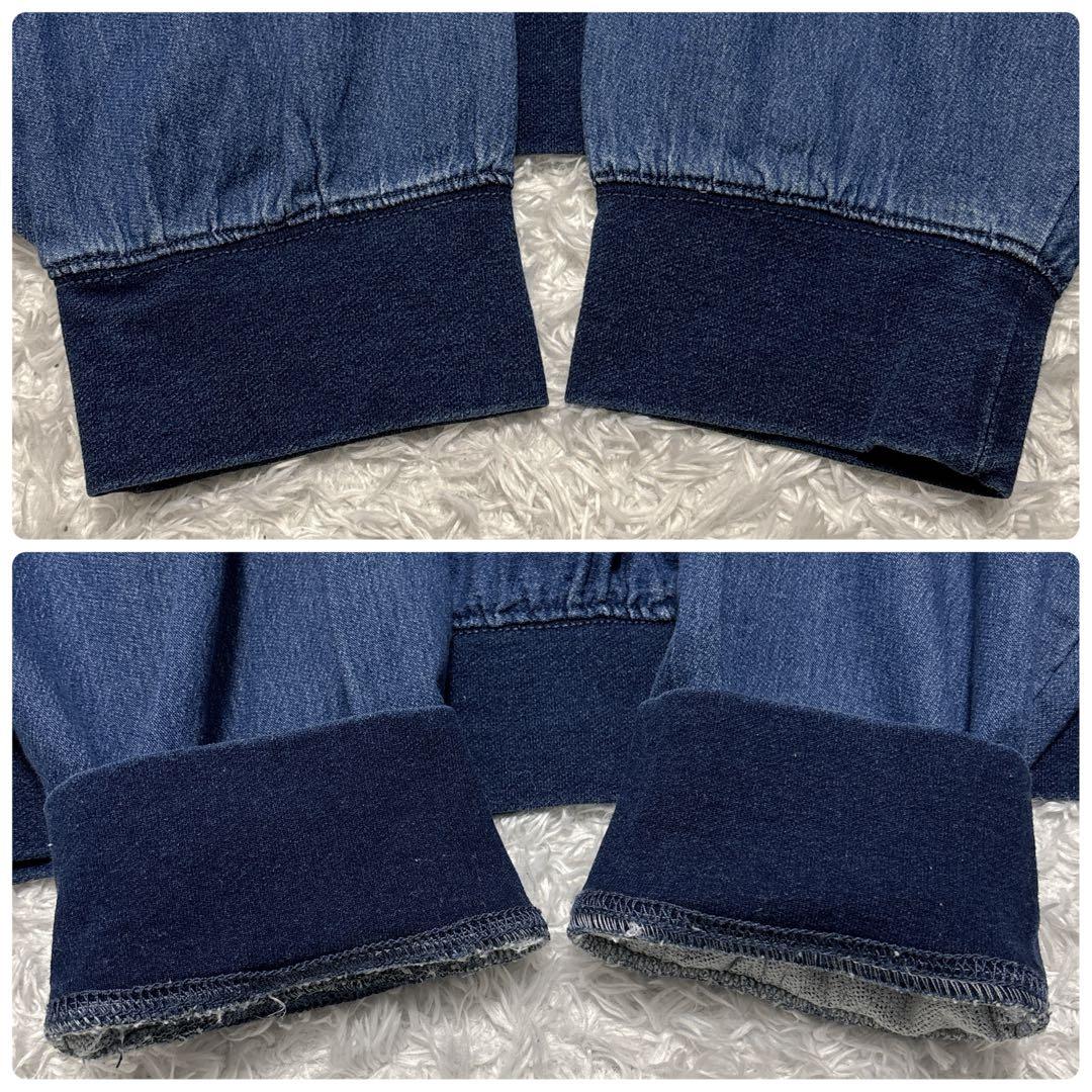 完売品✨ ネイタルデザイン DENIM SWEAT POLO B.I.G M