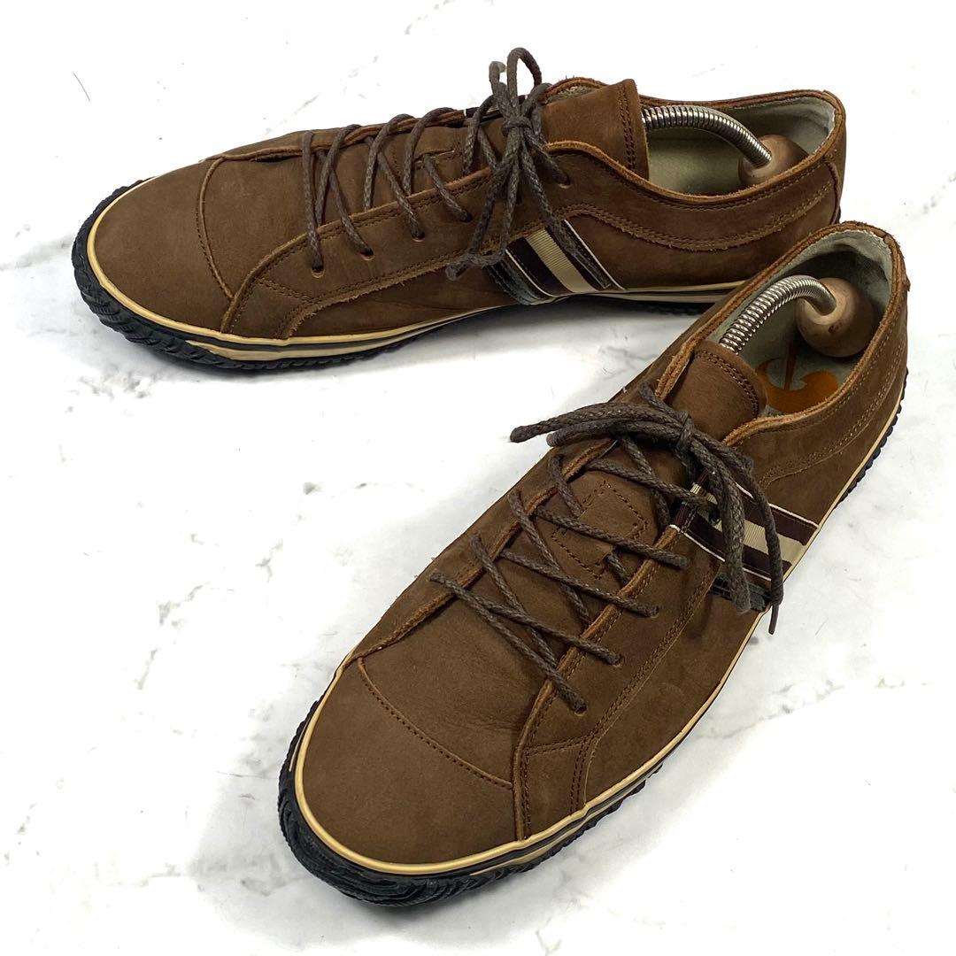 スピングルムーブ SPM-168 マロン レザースニーカー L 26.5