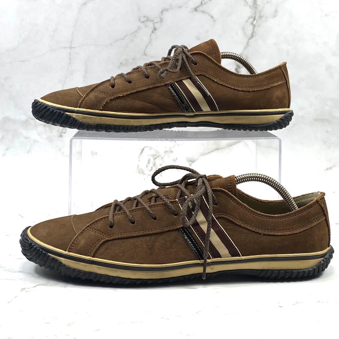 スピングルムーブ SPM-168 マロン レザースニーカー L 26.5