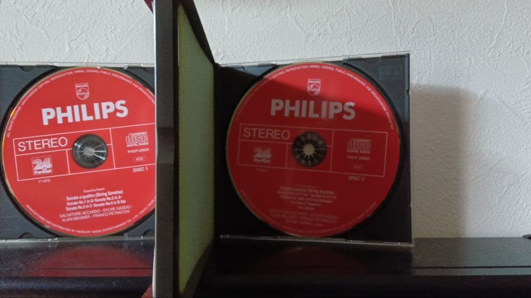 d*7様 ［旧盤］ロッシーニ弦楽ソナタ（オリジナル編成版:全6曲）他　アッカルド