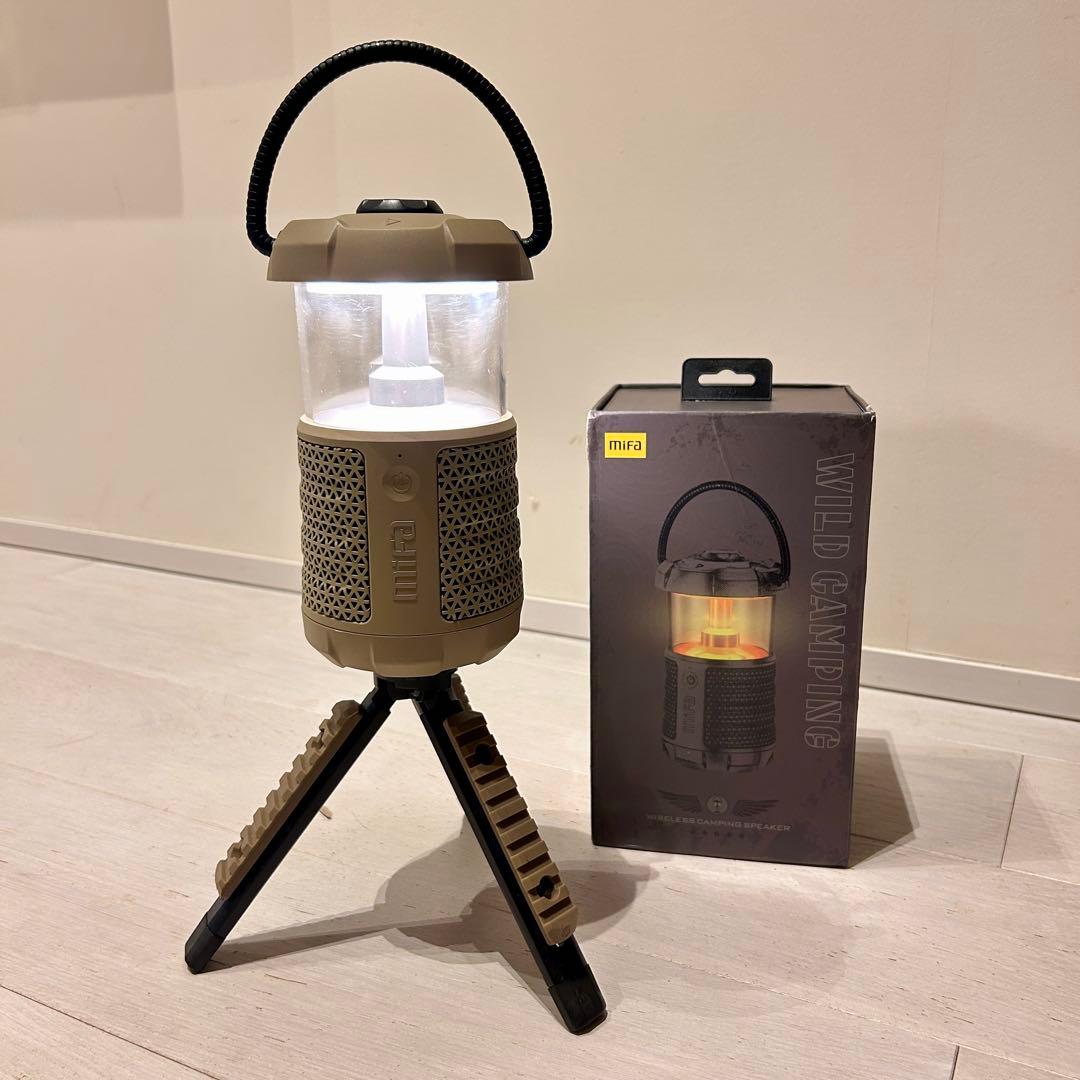 美品✨mifa ランタンスピーカー 別売三脚付