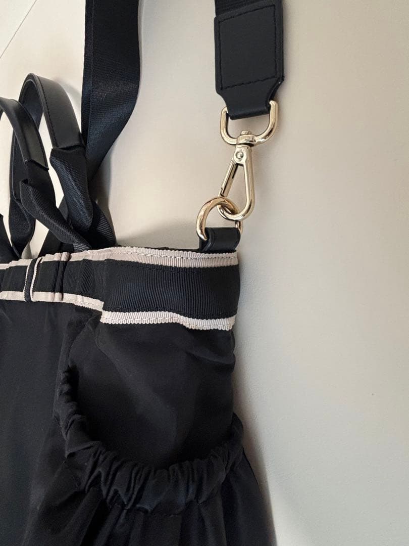 TOCCA デュアルリボンナイロン トートバッグ L