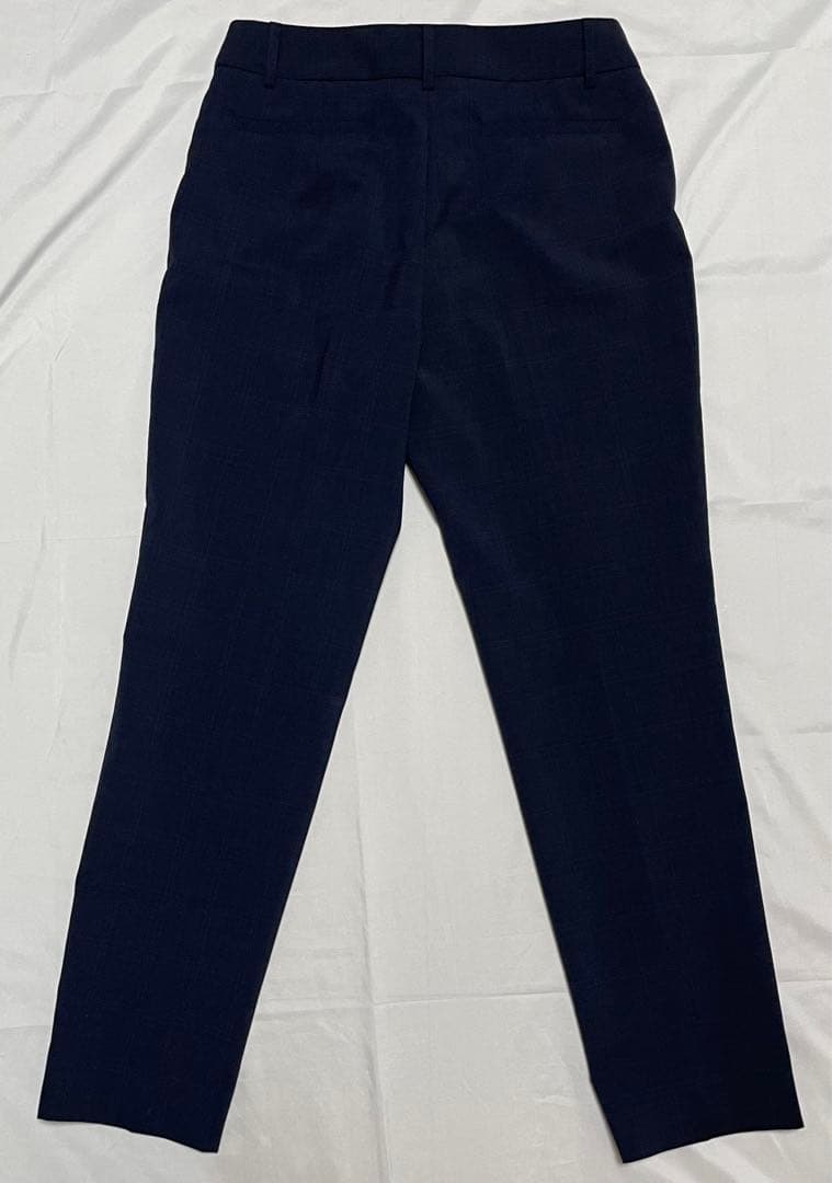 値下げ！AOKI 上9号下7号 ネイビー 洗える パンツスーツ上下セット