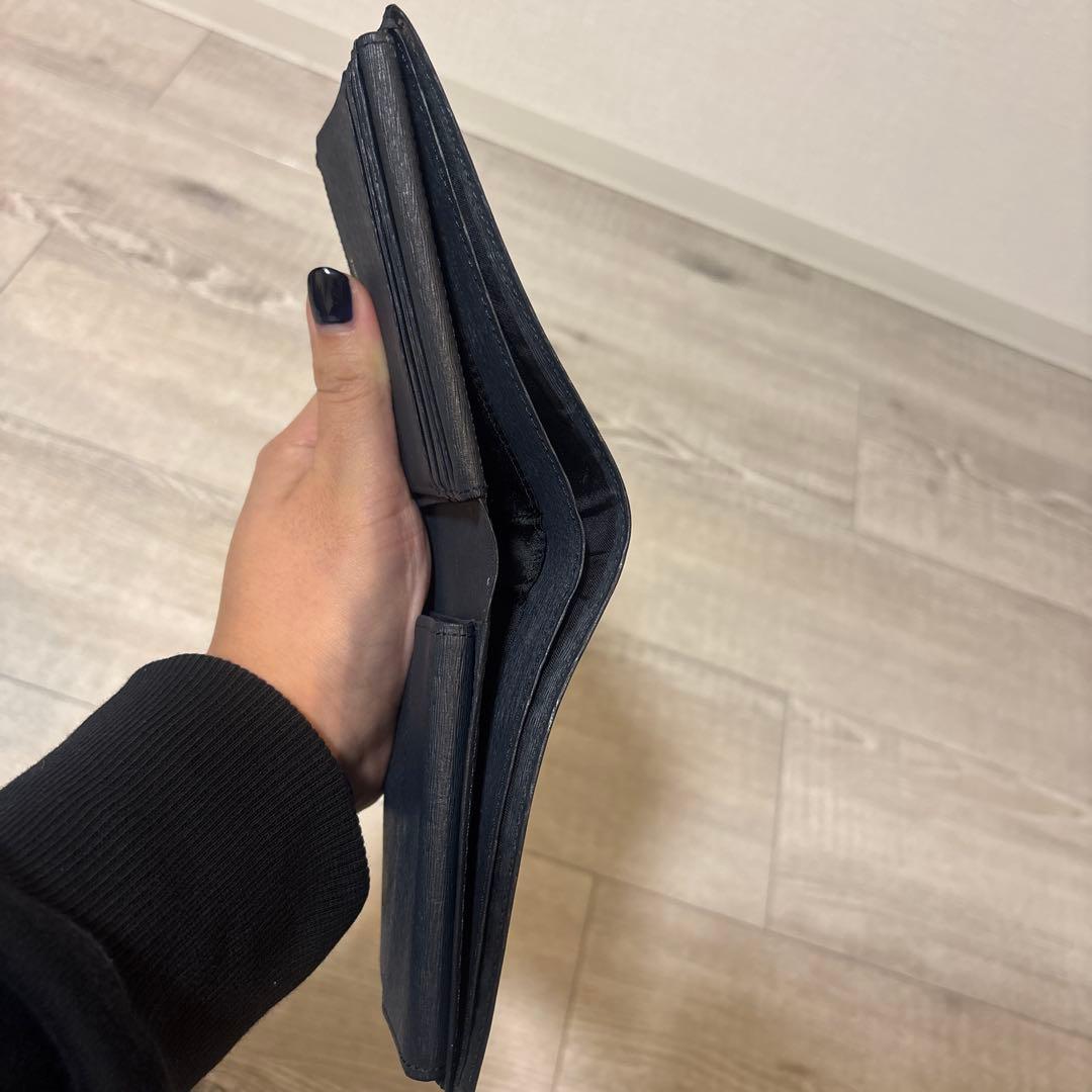 【新品】ポーター　ネイビー　二つ折り財布　PORTER