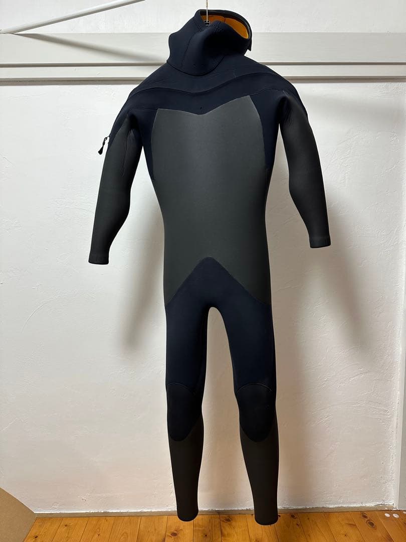 24 -25 MLB(MLR)5-3mmメローフード付きセミドライウエットスーツ