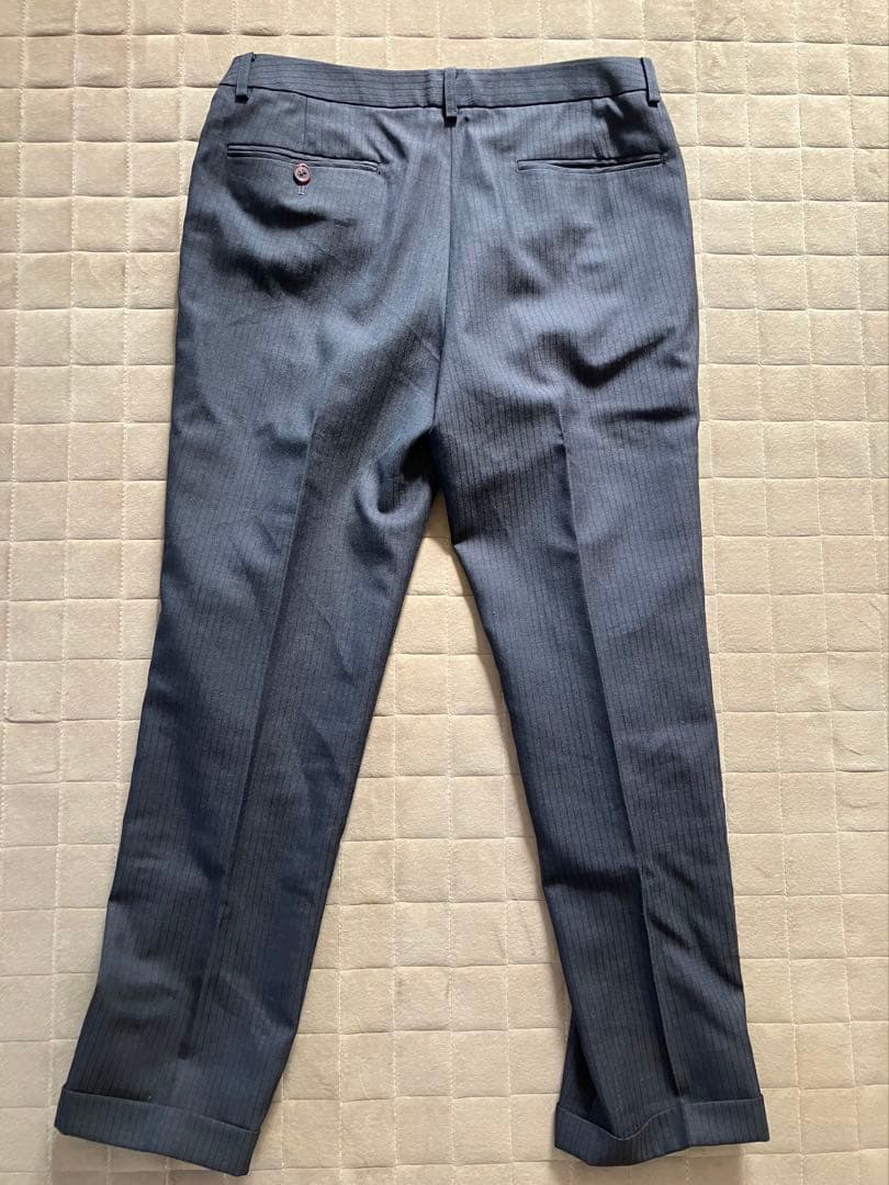 オーダースーツ SADA ダークブラウンストライプ