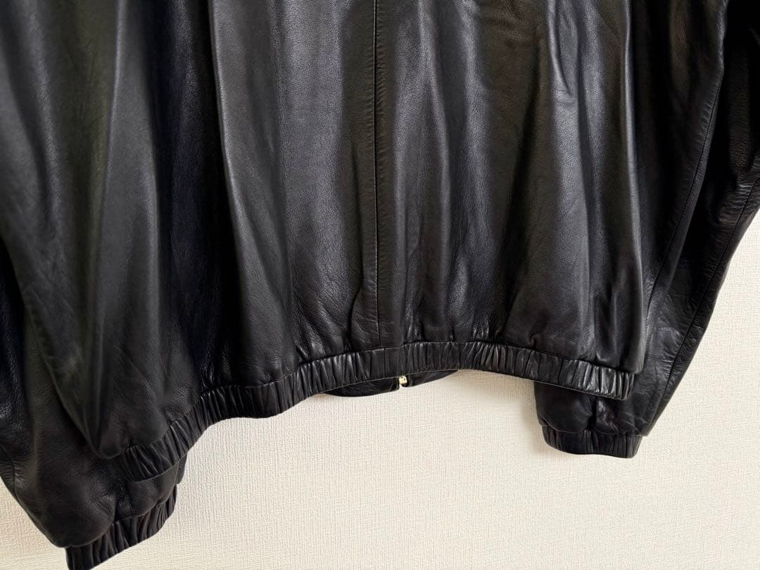 スペシャル ポニー無 90s ラルフローレン レザー ジャケット XL ブラック