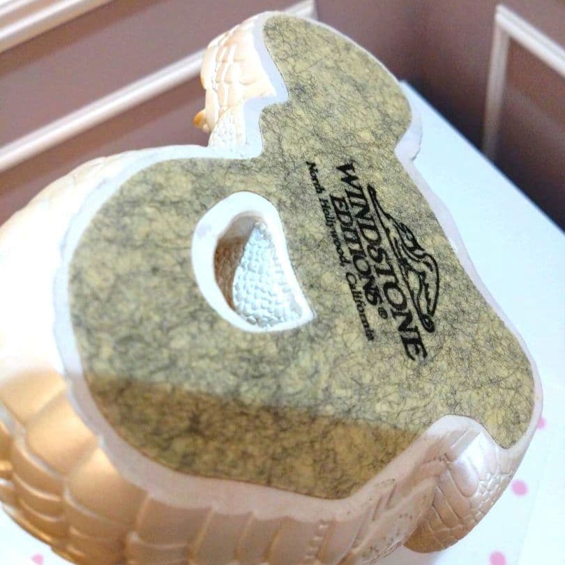 美品「Windstone Editions」ホワイトドラゴン☆オブジェ置物☆竜