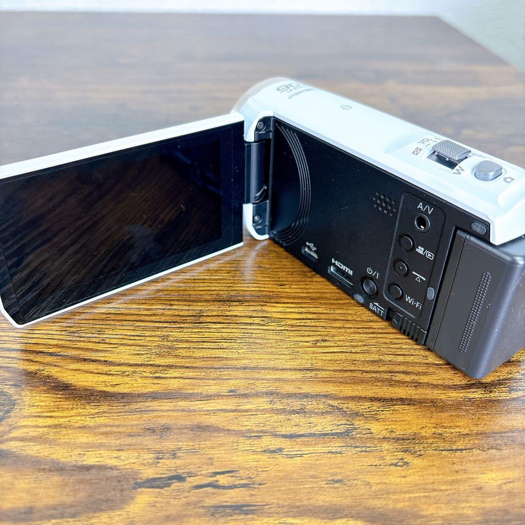 ＃【ジャンク品】Panasonic HC-V550M ビデオカメラ　ホワイト